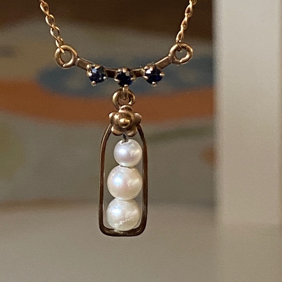 VTG I Van Dell I 14K Gold Filled I Embellished Centerpiece Choker Necklace - Picture 10 of 16